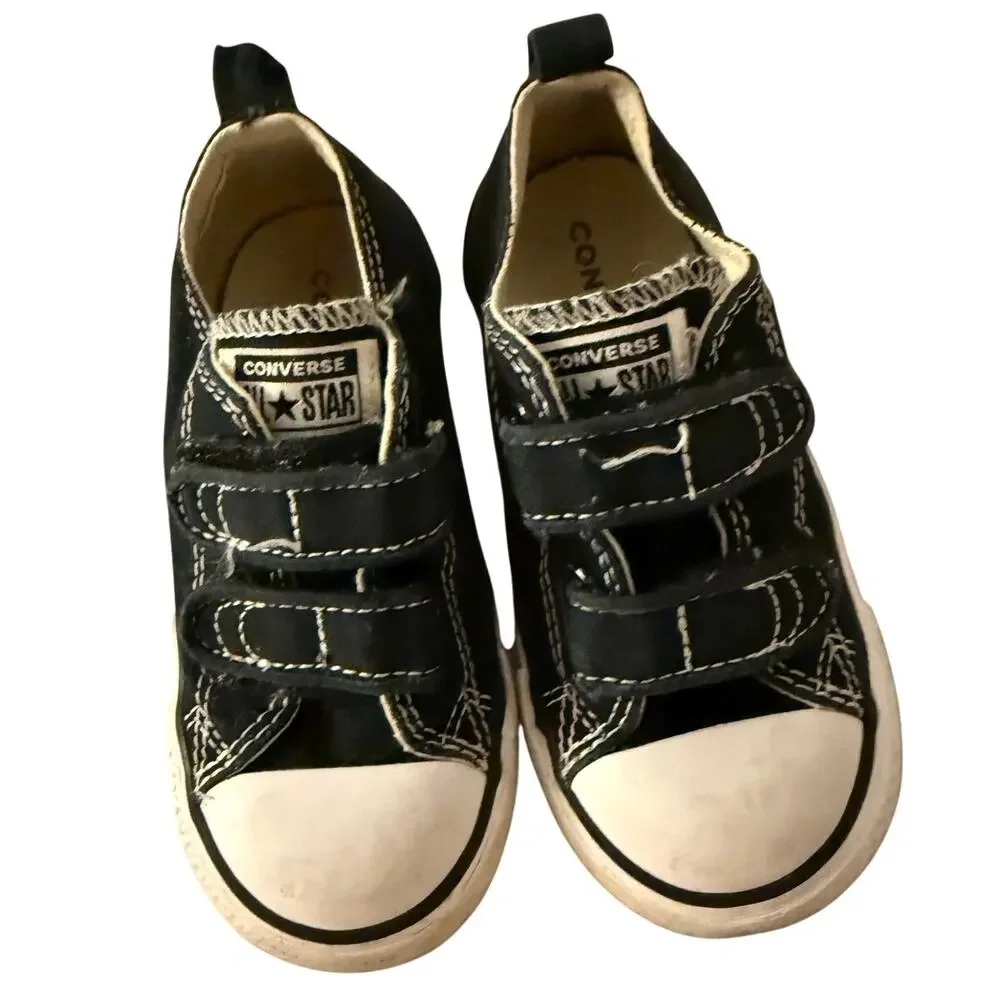 Converse black Sneakers size 8